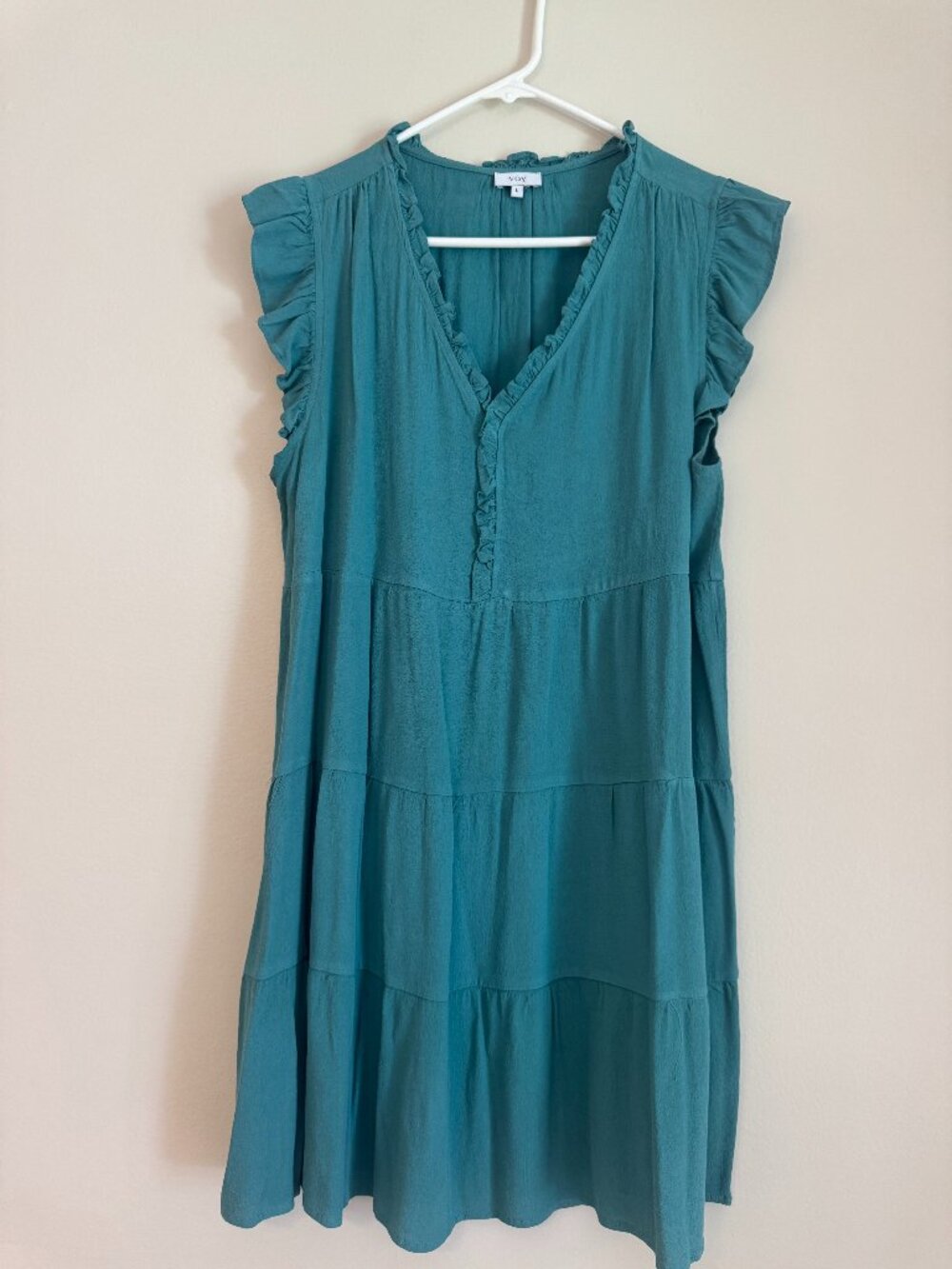 Voy Green women's dress size L